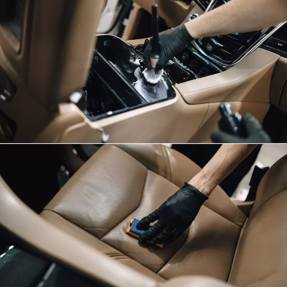 Полный окрас Cadillac Escalade 2017 года, защита полиуретаном, антихром, комплексная шумоизоляция, детейлинг, окрас дисков, фирменный шиномонтаж на стендах Hunter
